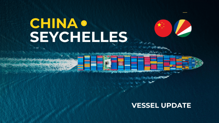 Guangzhou to Seychelles LCL vessel schedule March 2026 cargo shipping